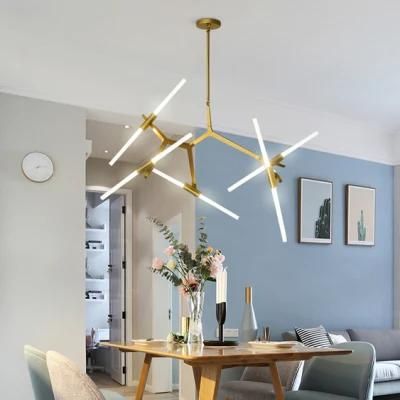 Indoor Home Decoration LED Modern Ceiling Chandelier Pendant Lamp (WH-AP-46)