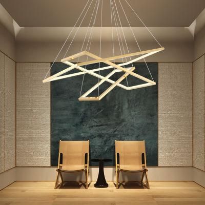 Modern Exhibition Hall Chandelier Dining Room Hotel Bedroom Pendant Lamp