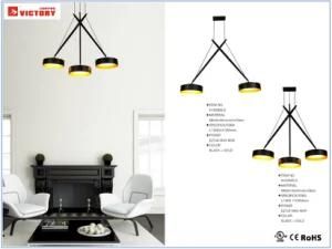 Modern Round Decorative Pendant Lamp LED Chandelier