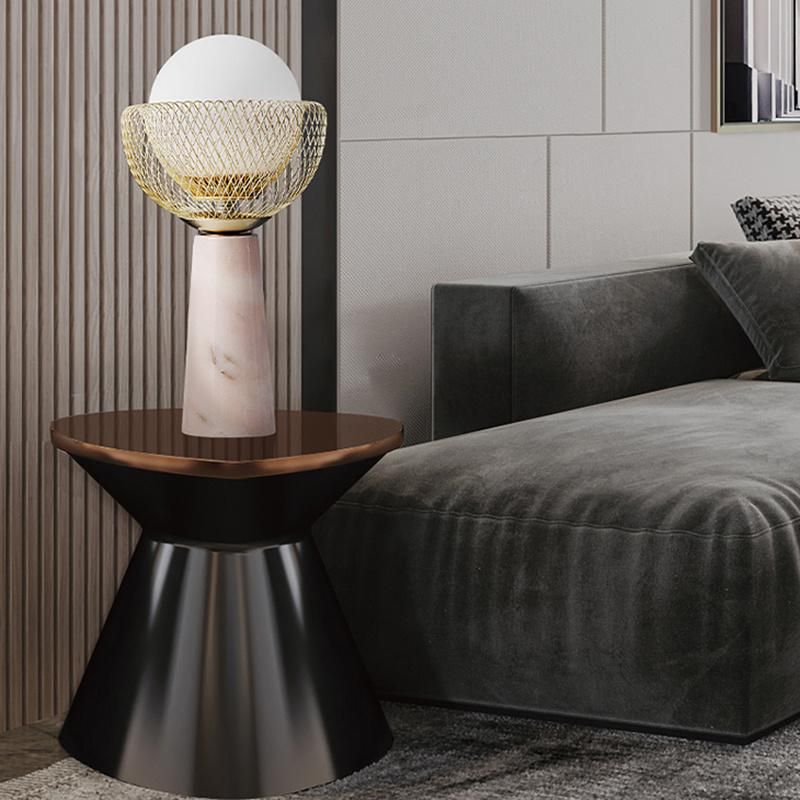 Mesh Design Copper Artistic Desk Lamp Table Lamp Restaurant Lamp