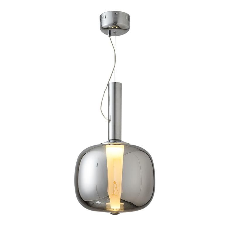 Nordic Glass Pendant Light LED Trumpet Lamp Design Rose Gold Lamp for Living Room Bedroom Pendant Lamp (WH-AP-131)