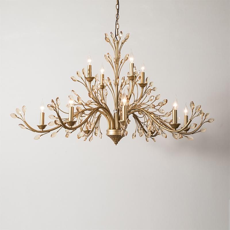 Living Room Chandelier Bedroom Lamp Branch Dining Room Crystal Chandelier