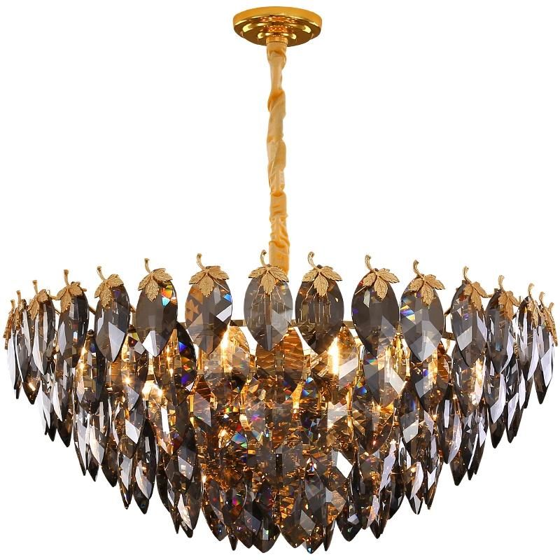 Vintage Style Crystal Chandelier Bedroom restaurant Hotel Lobby Pendant Lamp
