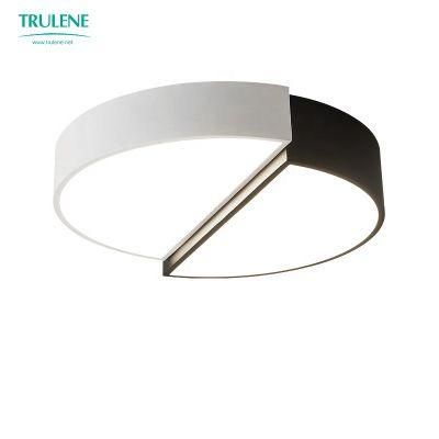 Simple Style Remote Control Modern Color Changing Ceiling Light