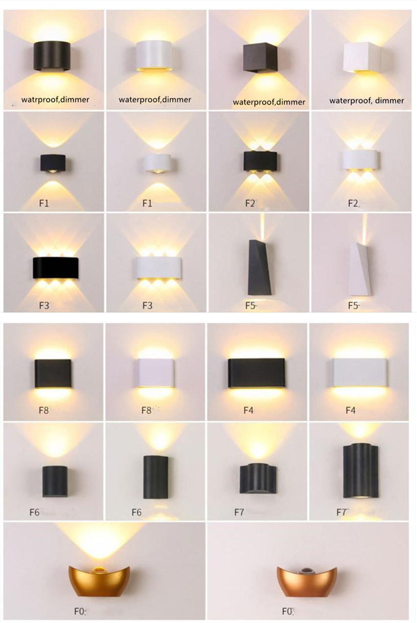 up and Down IP54 Waterproof Aluminum Decorative LED Wall Light