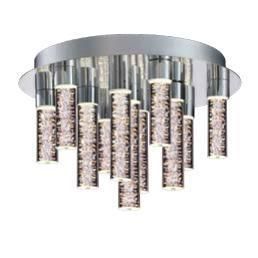 Nordic Dining Room Metal Chrome Living Room Household Lighting Wall Mounted Light Crystal Wall Lamp