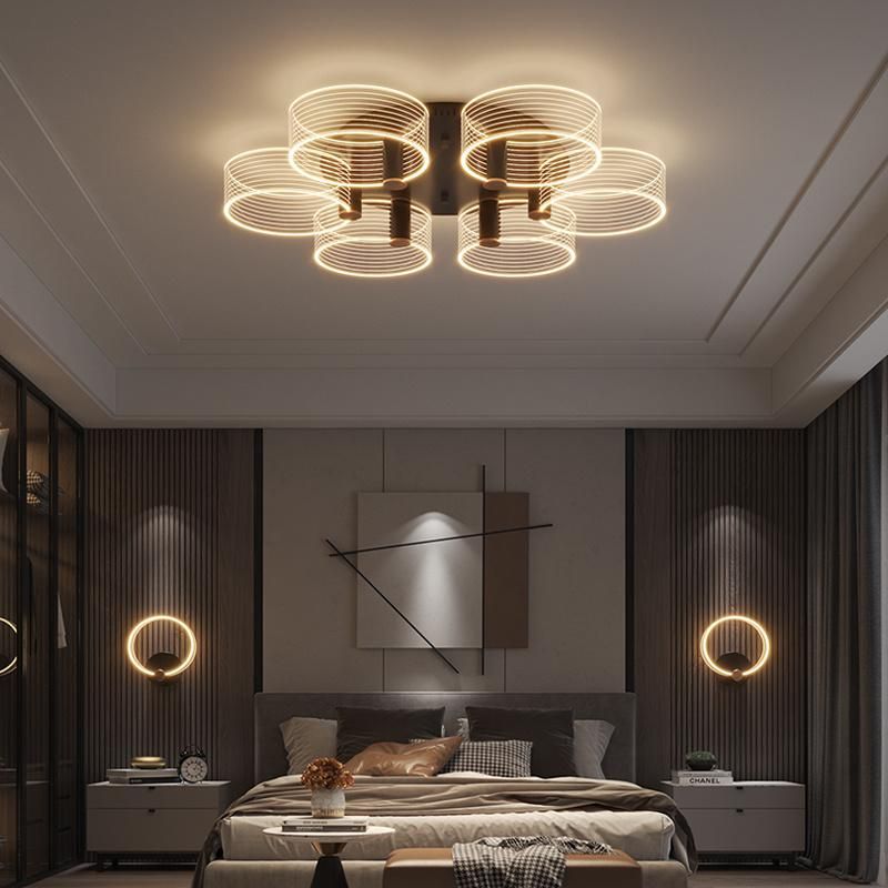 Modern Acrylic LED Ceiling Light Chandelier Lamps for Bedroom and Home