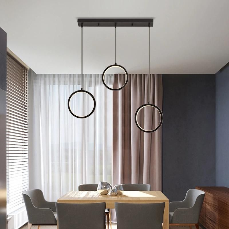 Simple Pendant Hanging Lights for Living Room Bedroom Kitchen Lighting Fixtures (WH-AP-07)