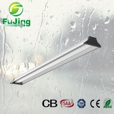 High Lumen 150lm/W Gymnasium Waterproof 100W 150W 200W LED Linear Highbay Light Fixtures