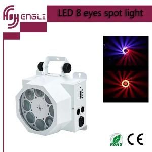 New 8PCS LED KTV/Bar Stage Spot Scanning Light