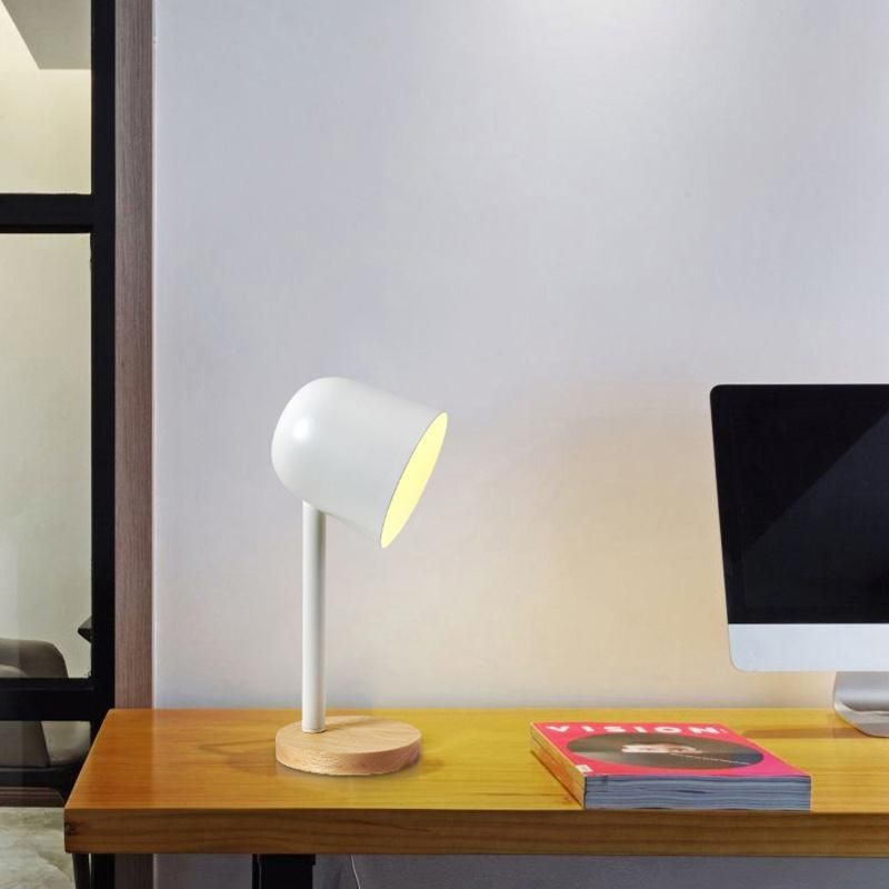 Blue Color Simple Style Table Lamp Reading Light Desk Lamp Study Lamp