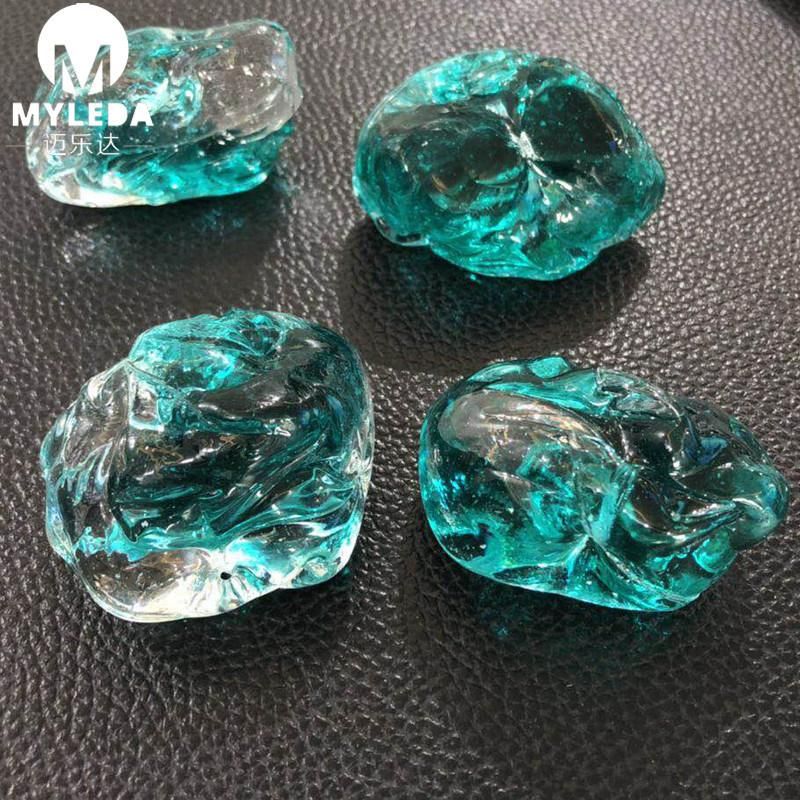 Modern Interior Project LED Lighting Art Glass Chandelier