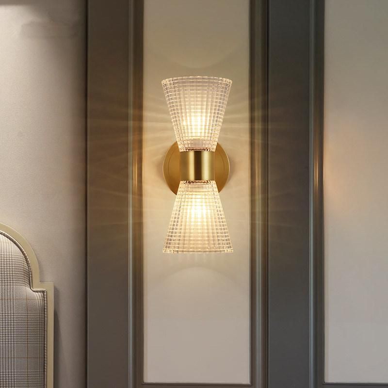 Creative Copper Wall Lamp Luxury Living Room TV Background Wall Light (WH-OR-180)