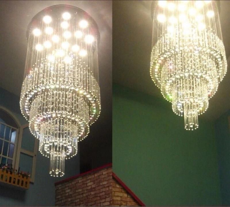 European Style Hotel Indoor Hanging Elegant Wedding LED Modern Crystal Luxury Chandelier