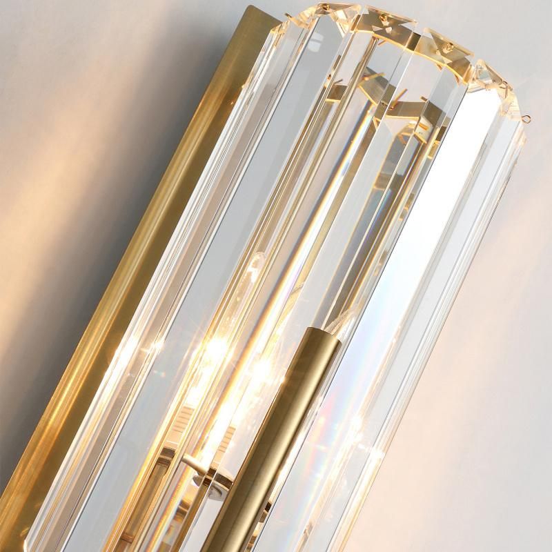 Living Room Lighting Crystal Light Modern Simple Hotel Decorative Wall Lamp