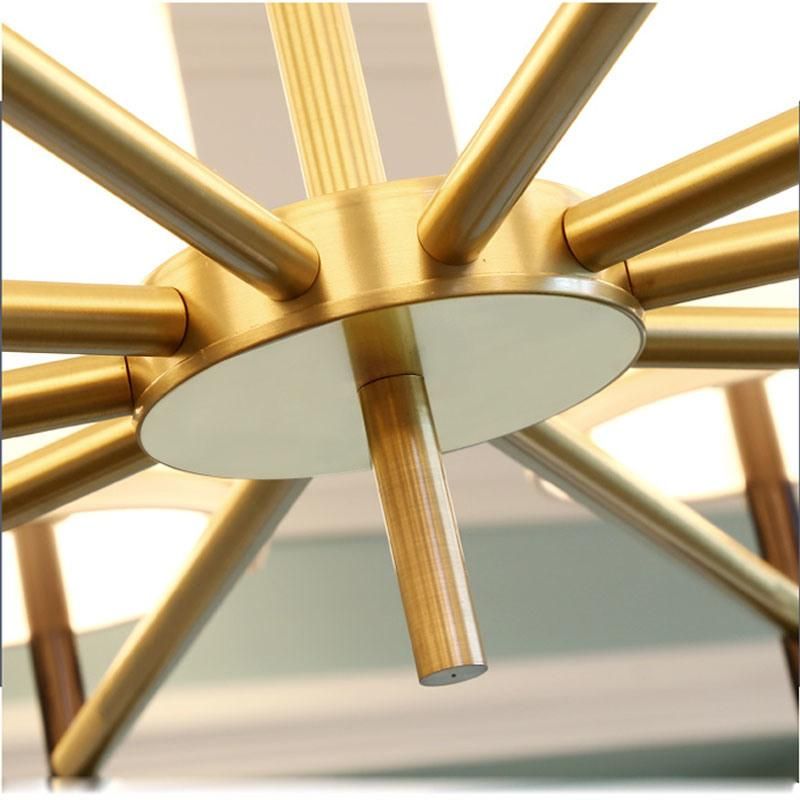 Modern American Country Living Room Bedroom Dining Room Copper Pendant Lighting