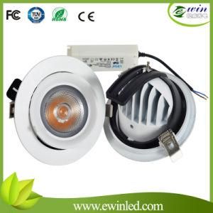 Ra90/95 High CRI LED Gimbal Downlight 30W