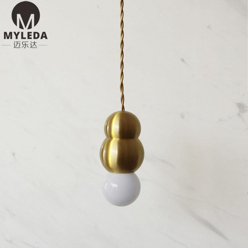 Modern Metal LED Hotel Chandelier Pendant Lamp