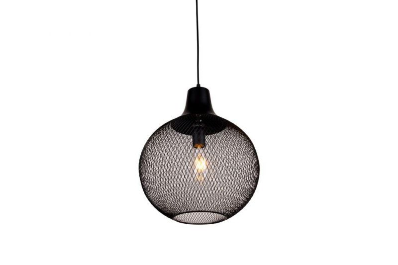 LED Modern Decorative Crystal Glass Chandelier Iron Net Shade Ceiling Hotel Indoor Hanging Pendant Light