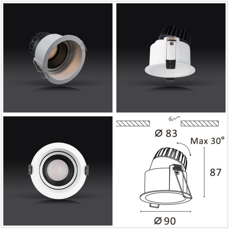 LED Downlight, Anti-Glare Downlight, Deep Recessed Downlight