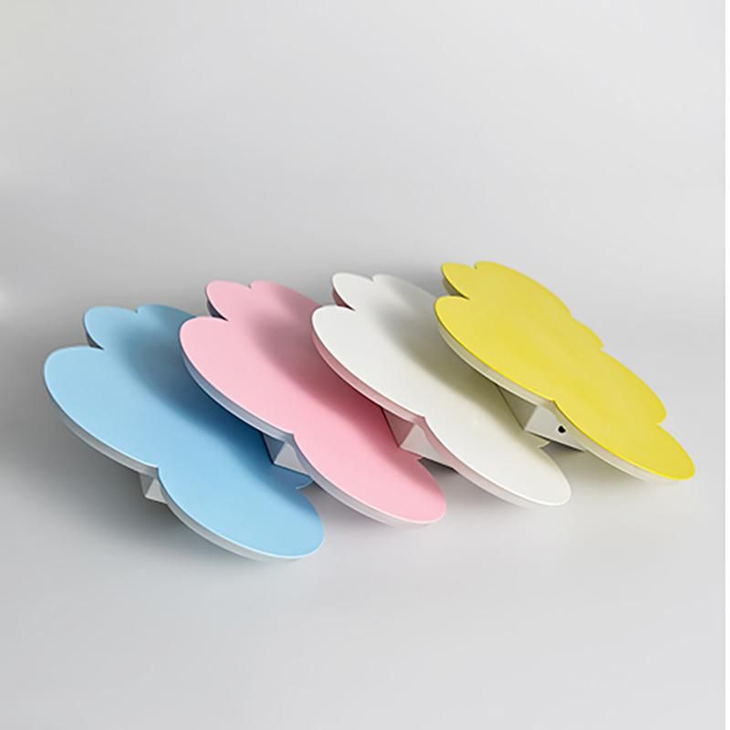 Colored Cloud Shapes Wall Lamp Kid′s Children Bedroom Lamp Bedside Lamp