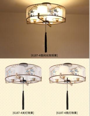 Classic China Style LED Pendant Ceiling Panel Chandelier for Livingroom Bedroom