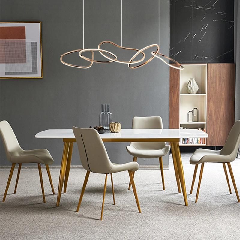 Ribbon Shape Artistic Pendant Lamp Chandelier Dining Room Lamp Bedroom Lamp