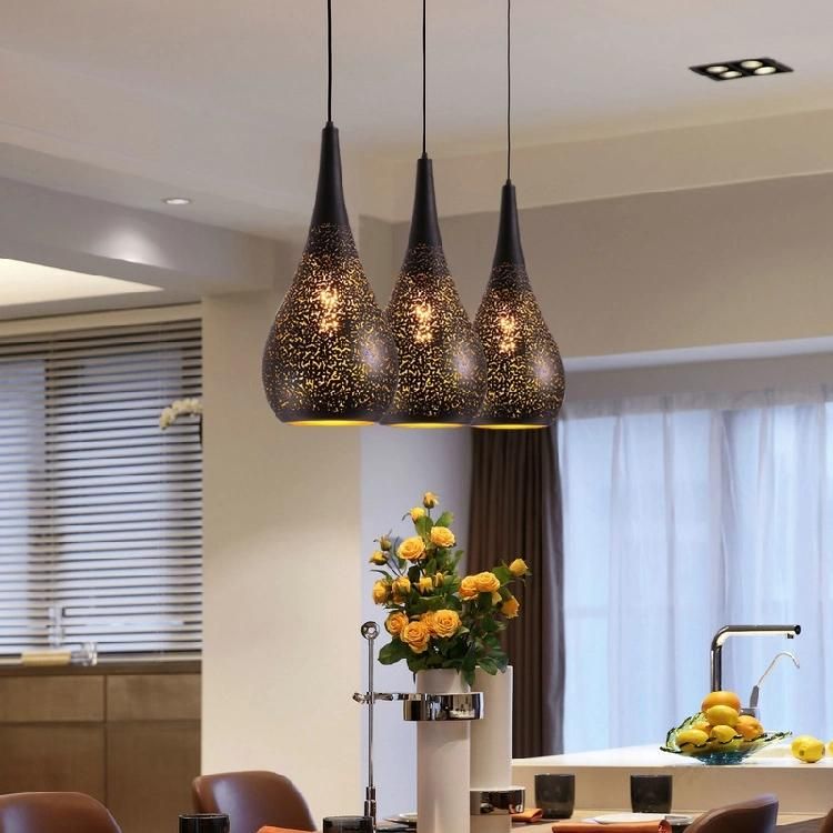 Loft Industrial Enamel Pendant Lights for Kitchen Bedroom Living Room Lighting Fixtures (WH-VP-23)