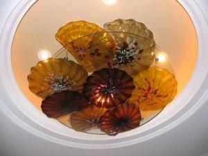 Unique Design Murano Glass Ceiling Lamp for Hotel Decoration (YK-C1)