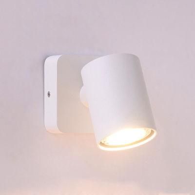 Indoor 7W GU10 LED Ceiling Wall Light Modern Style Folding Rotation Wall Reading Lamp (WH-OR-166)