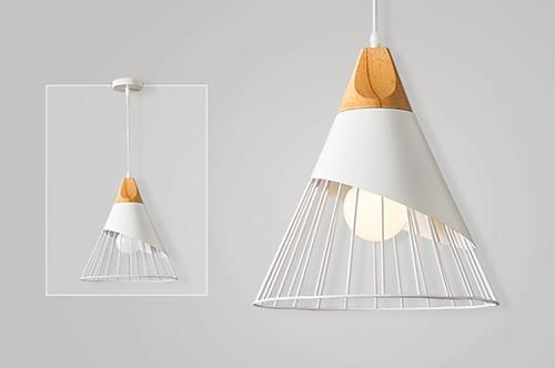 White Color for Hanging Pendant Lamp Decorative