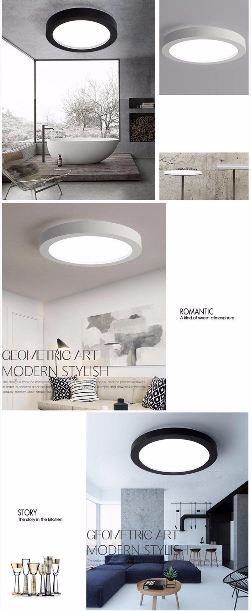 Modern Remote Control Round LED Ceiling Lighting