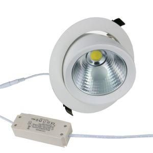 25W Commercial Recessed Orientable Rotatable LED Downlight
