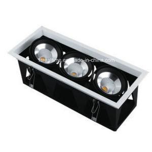 3 Units LED Grille Light 30W COB LED Lighting