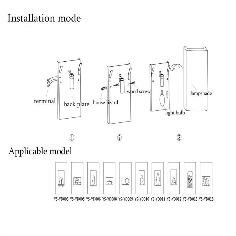 Modern Simple Home Decoration Lighting Creative Sculpture Gypsum Wall Lamp