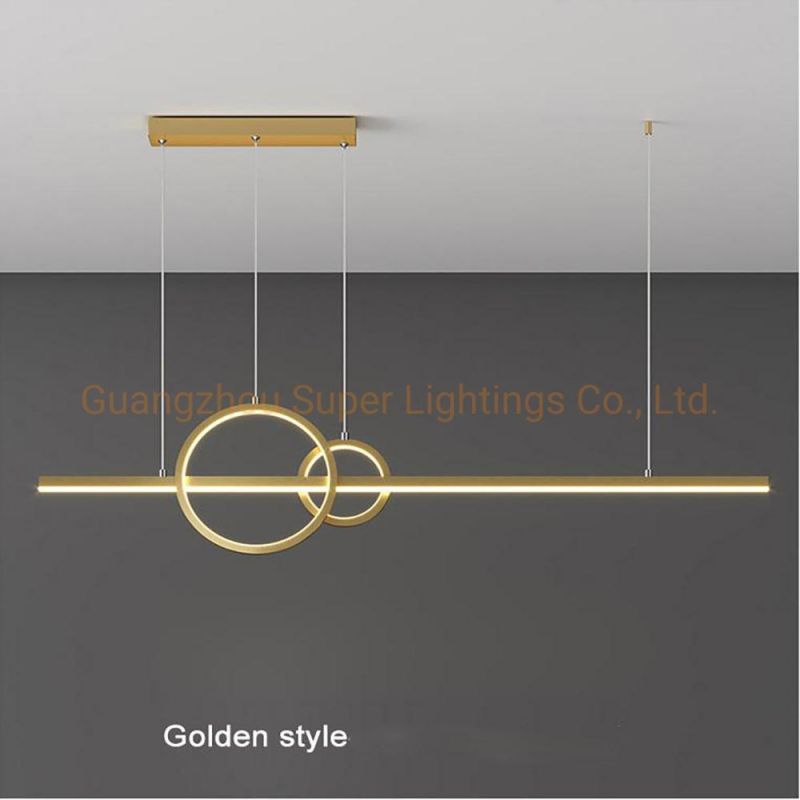 Customize Indoor House Supermarket Office Hanging LED Pendant Linear Light