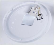 Residential Opal Glass Warm White LED 12W Flushed Mounting Ceiling Lamp