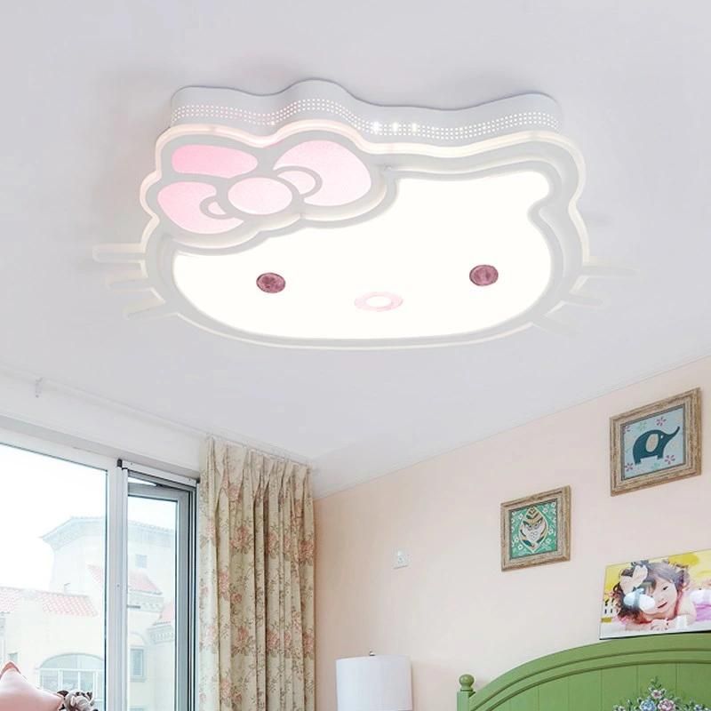 Hello Kitty Girl Ceiling Lamp for Indoor Home Kids Room Bedroom Lighting (WH-MA-128)