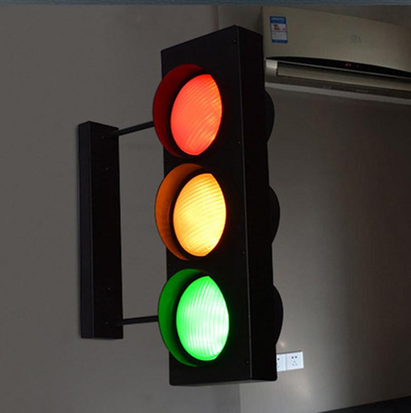 Black Pendant Lamp Painted Matte Traffic Lights Always on / Remote Cafe Shop Loft Pendant Lamp (WH-VP-88)