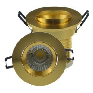 Golden 5W Thick LED Ceiling Lights