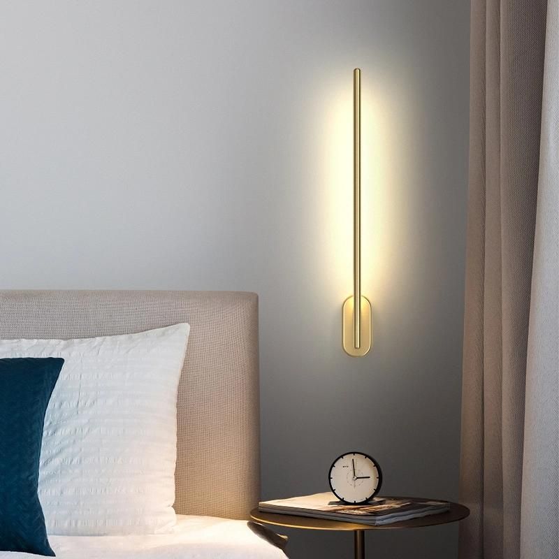 Linear Shape Concise Style Living Room Lamp Wall Lamp Bedside Lamp