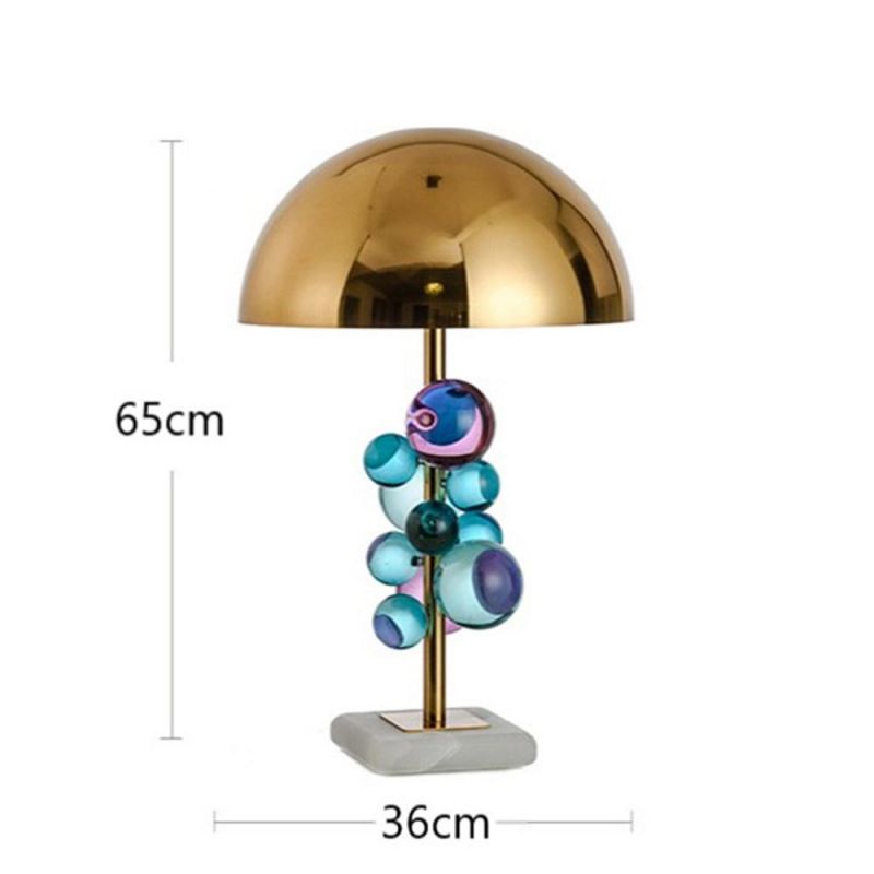 Crystal Table Lamp Designer Model Room Girls Children Room Bedroom Bedside Lamp Simple Home Decor Lamp