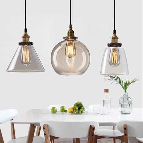 Industrial Glass Wall Lamp Indoor Decoration Light Wall Light with Switch Bedside Wall Lamps