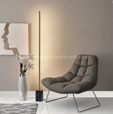 Indoor LED One Line Marble Base Table Lamp and Floor Lamp Lighting for Hotel Projects Zf-Cl-035