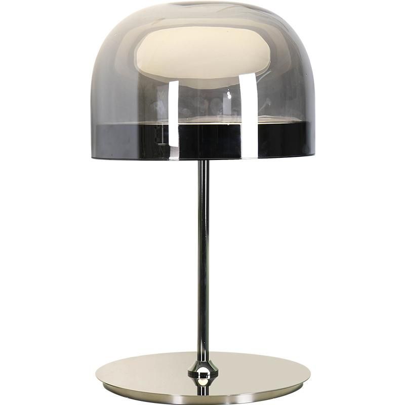 Metal Transparent Lampshade Table Lamp Desk Lamp Nighstand Lamp Light