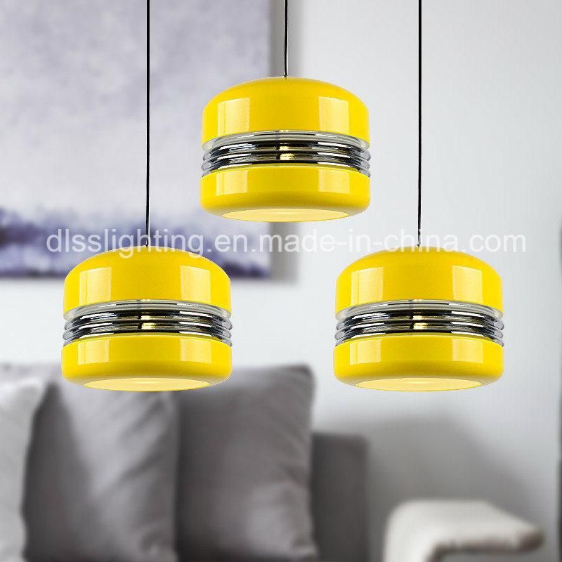 Originality Decorating Coffee Shop Modern Aluminum Macaron Shape Pendant Lamp