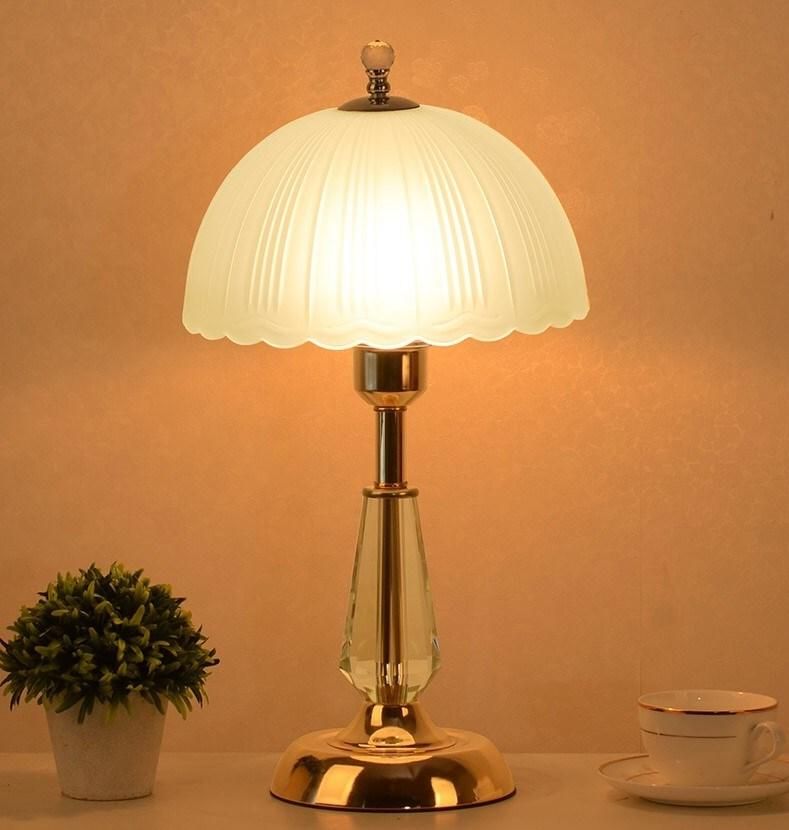 Desk Lamp Bedroom European Simple Modern Household Warm Romantic Marriage Warm Light Breast Feeding Night Lamp Bedside Table Lamp