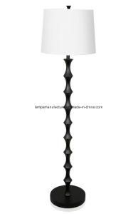 SAA UL cUL Hotel Floor Lamp with Ebony Wood Finish