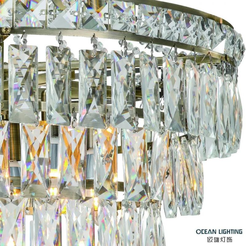 Wholesale Gold Crystal Large Palace Chandeliers Pendant Lighting (OW569)