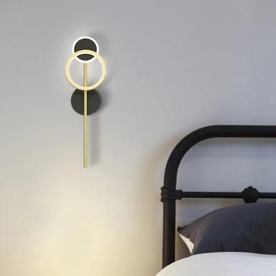 Nordic Living Room Wall Lamp Modern Creative Aisle Bedroom Bedside Lamps